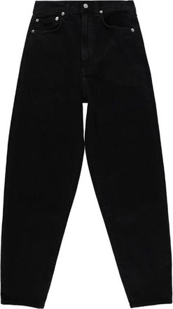 A Gold E 80s Jean (Weightless) - female - Agolde - Loose Fit Jeans - Black - W28 - Jeans