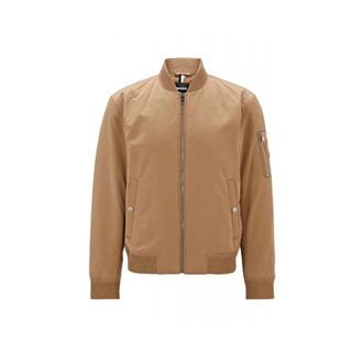 HUGO BOSS H-Comber Bomberjack - Heren - Bomber jackets - Beige - M - Jassen