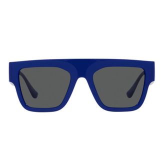 Versace VE4430U529487 Square Full Rim Sunglasses - Blue