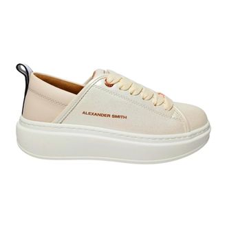 Alexander Smith Sneakers, female, White, Size: 6 US Eco Wembley Sneaker