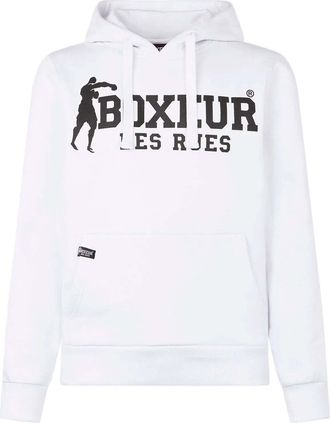 Boxeur Des Rues Sweatjacke BOXEUR DES RUES BOXEUR DES RUES Sweatjacke Hooded Full Zip, Herren, Gr. XL, wei&szlig;, Obermaterial: 70% Baumwolle CO. 30% Polyester PES., Sweat