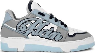 Philipp Plein Sneakers con applicazione logo - Bianco