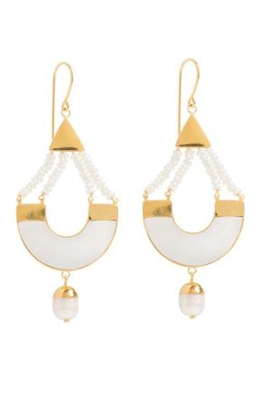 Freya Rose Warrioress Sunrise Earrings in Gold at Nordstrom