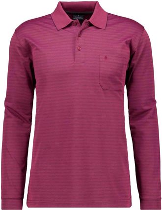 Ragman Poloshirt RAGMAN, Herren, Gr. XXL, beere, 620, Piqu&eacute;, 70% Baumwolle 30% Polyester, regular fit, ohne Ausschnitt, Shirts Poloshirt