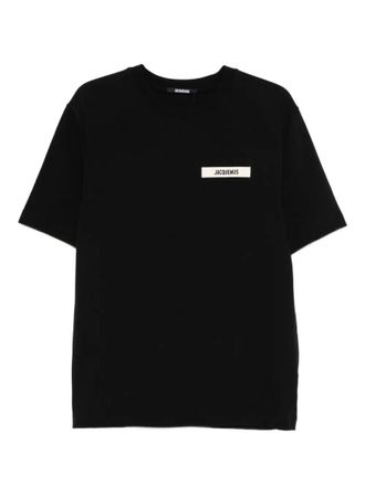 Jacquemus Black Gros Grain T-shirt