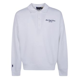 Polo Ralph Lauren Hoodies & sweatvesten, Heren, Wit, L, Sweatshirts