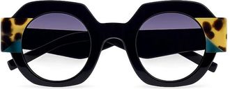 Kaleos Sole Gun 4 Zonnebril - Dames - Zonnebrillen - Blauw - ONE Size - Accessoires