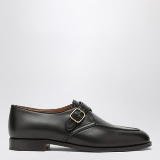 Loro Piana Sergio Derby shoes in ebony colour