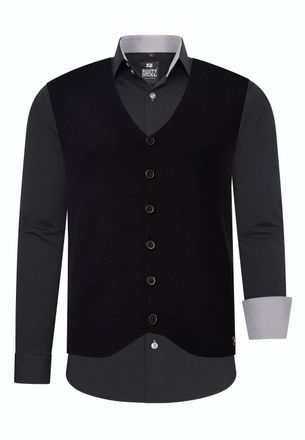 Rusty Neal Tweedelig pak met overhemd en vest