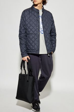 Moncler Quilted Jacket Oise, Mens, Navy Blue