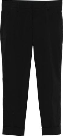 Prada Pantaloni con risvolto - Nero