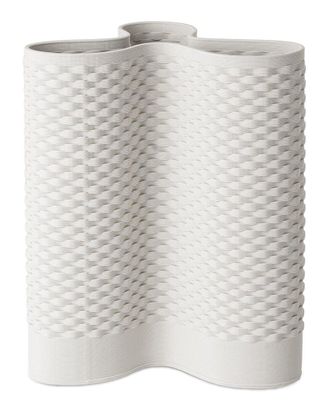 BIDKhome Ceramic 3D Printed Vase