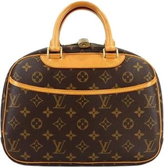 Louis Vuitton Pre-owned Handbags, female, Brown, Size: ONE SIZE Pre-owned Trouville Handbag