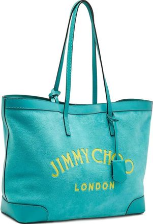 Jimmy Choo London Shopper met logo - Blauw