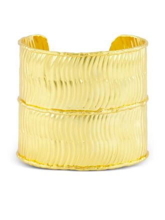Sylvia Toledano cuff bracelet - women - Brass - One Size - Gold