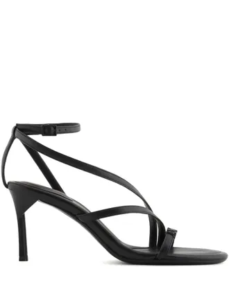 A|X Armani Exchange multi-strap sandals - Black