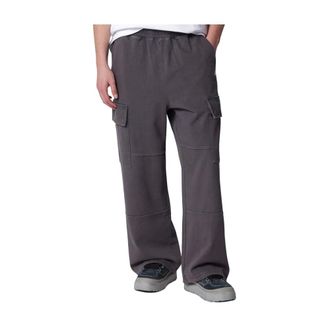 A Bathing Ape Wide Trousers, male, Gray, Size: S Relaxed Fit Cargo Sweatpants