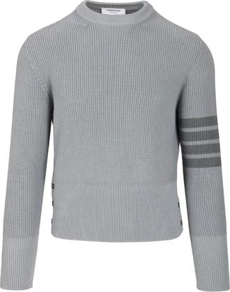 Thom Browne Uomo, Maglie, Grigio, XL, new