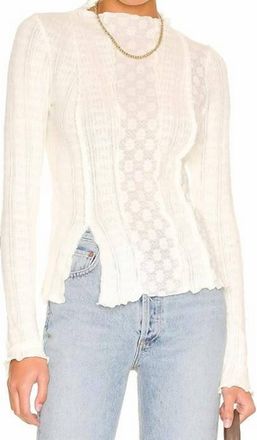 Free People Lula Top In Gardenia