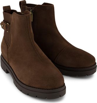 Toms Astrid Short Boot in Dark Brown at Nordstrom, Size 5.5
