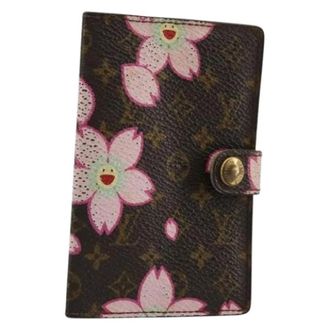 Louis Vuitton Pre-owned Wallets, female, Brown, Size: ONE SIZE Pre-owned Day Planner Cover