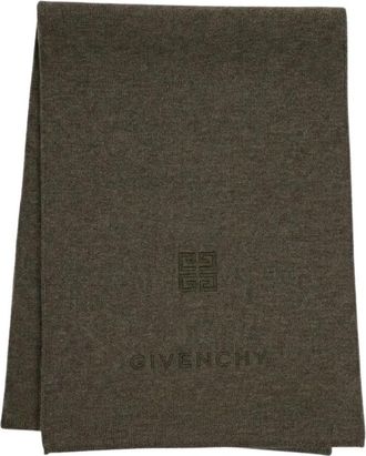 Givenchy Muffler - unisex - Wintersjaals - Bruin - ONE Size - Wol - Accessoires