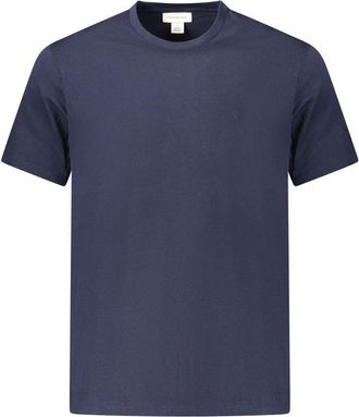 Calvin Klein Blauwe Katoenen T-Shirt voor Mannen