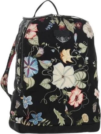 Gucci Pre-owned Canvas Rugzak - Dames - Vintage Rugzakken - Veelkleurig - ONE Size - Vintage