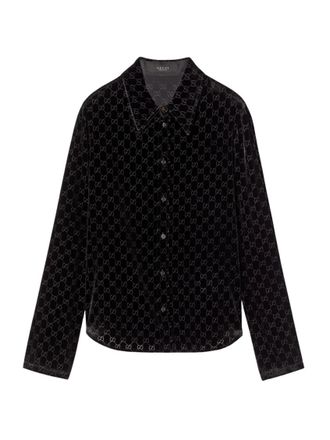 Gucci Black Regular Logo Shirt