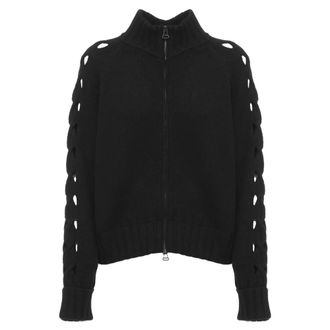 D.exterior Cardigan in Lana e Cashmere - - Knitwear - Donna - Nero - XS