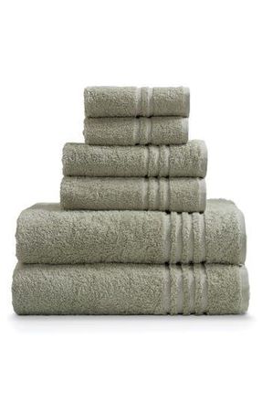 Ella Jayne Home Ella Jayne Face-Hand-Body 6-Piece Towel Set in Sage at Nordstrom Rack, Size 6 Piece Set