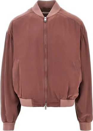 Versace Bomberjack - Heren - Bomber jackets - Paars - M - Jassen