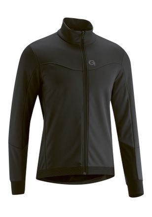 Gonso Fahrradjacke GONSO Silves, Herren, Gr. S, schwarz, 100% Polyester, Jacken Fahrradjacke, Herren Softshell-Jacke, Windjacke atmungsaktiv und wasserabwei