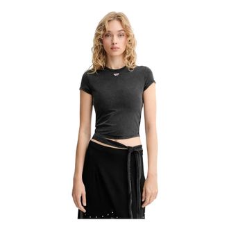 Diesel Mujer, Camisetas, Negro, Talla: L