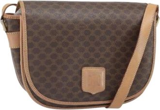Celine Pre-owned Cross Body Bags, female, Brown, Size: ONE SIZE Pre-owned Vintage Cross Body Bag