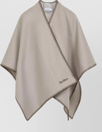 Max Mara wool cape
