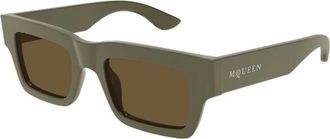 Alexander McQueen Rectangle Sunglasses