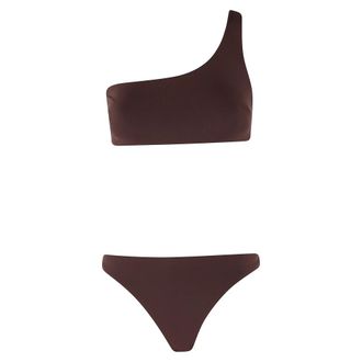 Federica Tosi Dames, Badkleding, Bruin, Maat: XS