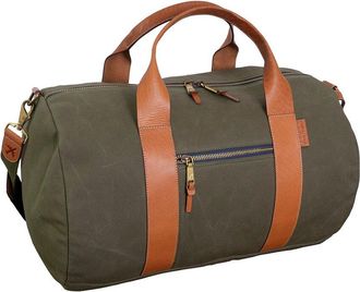 Boarding Pass The Voyager 21In Waxed Canvas Duffle Bag