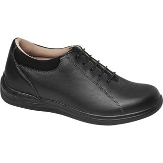 Drew Tulip Leather Sneaker in Black Calf at Nordstrom, Size 7.5