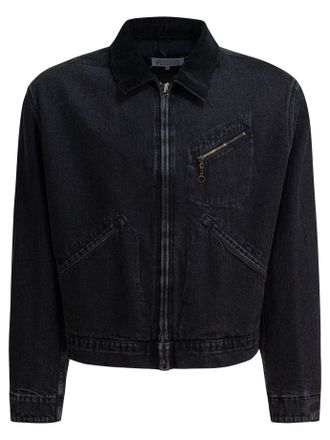 Maison Margiela Denim Jacket Jackets And Coats Black