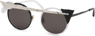 Masahiromaruyama Mm-0094 Zonnebril - unisex - Zonnebrillen - Zwart - 50 MM - Accessoires