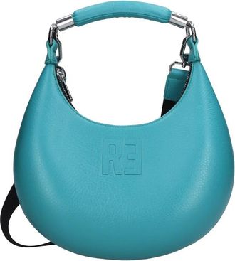 Rebelle Aire Leren Tas - Dames - Handtassen - Blauw - ONE Size - Leer - Tassen