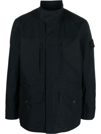 Stone Island Jack met Compass-patch - Zwart