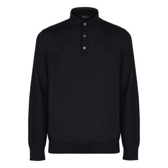 Ermenegildo Zegna Uomo, Maglie, Blu, L, new