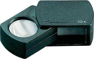 Eschenbach Porzellan Group 110910 Lupa Plegable Negra 10x 23 Mm