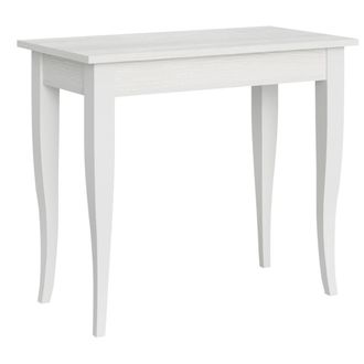 Itamoby Consola extensible 90x48/308 cm efecto madera fresno blanco