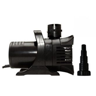 PRIMROSE Mains Powered Water Feature Pump 20, 000LPH in Black