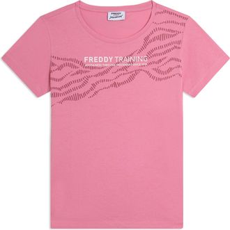 Freddy T-shirt FREDDY TRAINING con Motivo Grafico