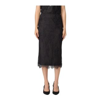 Aniye By Midi Skirts, female, Black, M, Leonie Midi Skirt